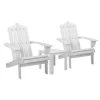 Exterieur Outdoor - Gardeon Outdoor Beach Chairs White 3pc -watering can shop 121587 Large