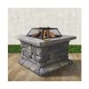Fotya - Fire Pit Outdoor Table Charcoal Heater 2 Fotya - Fire Pit Outdoor Table Charcoal Heater -watering can shop 155717 Large