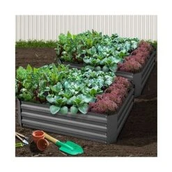 Enchanted Garden - Garden Bed 2pc 120x90x30cm Raised Planter