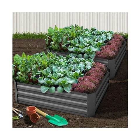 Enchanted Garden - Garden Bed 2pc 120x90x30cm Raised Planter 3 Enchanted Garden - Garden Bed 2pc 120x90x30cm Raised Planter