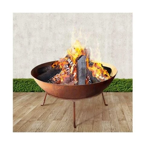Fotya - Fire Pit Outdoor Heater Charcoal 70cm 3 Fotya - Fire Pit Outdoor Heater Charcoal 70cm