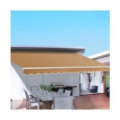 CoolShade - Instahut Outdoor Folding Tent Beige 400cm