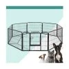 Pawfection - I.Pet 8 Panel Pet Dog Play Pen 80x60cm -watering can shop 155907 Large