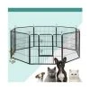 Pawfection - I.Pet 8 Panel Pet Dog Play Pen 80x80cm -watering can shop 155908 Large