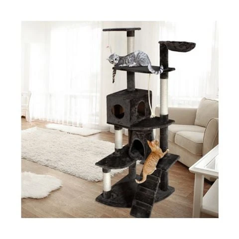 Pawfection - I.Pet Cat Tree 193cm Tower Condo House Wood 3 Pawfection - I.Pet Cat Tree 193cm Tower Condo House Wood