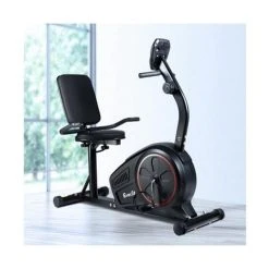 Active Sports - Magnetic Recumbent Exercise Bike Black