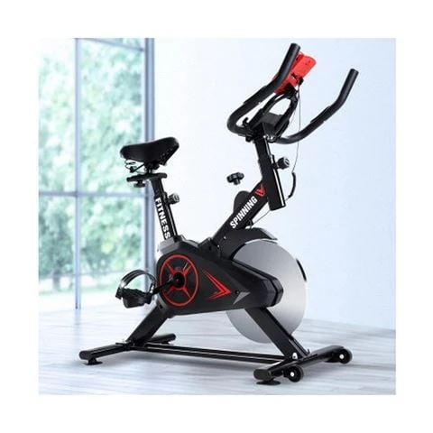 Active Sports - Spin Exercise Bike Flywheel Fitness Black 3 Active Sports - Spin Exercise Bike Flywheel Fitness Black