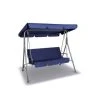 Exterieur Outdoor - Gardeon Canopy Swing Chair Navy -watering can shop 159261 Large