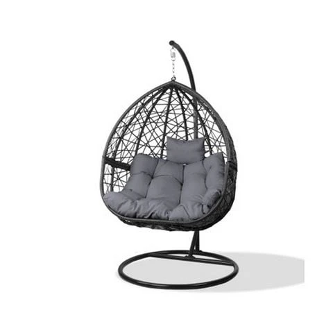 Exterieur Outdoor - Outdoor Hanging Swing Chair Black 3 Exterieur Outdoor - Outdoor Hanging Swing Chair Black