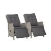 Exterieur Outdoor - Recliner Chairs Outdoor Grey Set 2pc -watering can shop 159300 Large