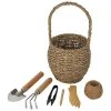 Coastal Home - Life Botanic Mini Garden Tools Basket 7pce 2 Coastal Home - Life Botanic Mini Garden Tools Basket 7pce -watering can shop 409976 Large