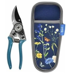 Burgon & Ball - RHS Pruner & Holster British Meadow 2pce