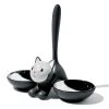 Alessi - Tigrito Cat Bowl Black -watering can shop 471971 Large
