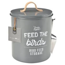 Burgon & Ball - Bird Food Tin Charcoal