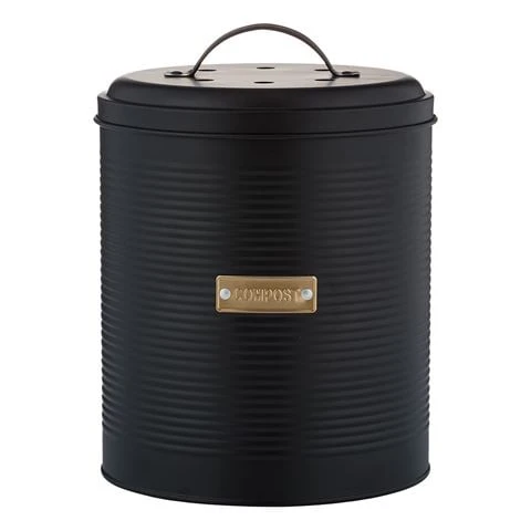 Typhoon - Otto Compost Caddy Black 2.5L 3 Typhoon - Otto Compost Caddy Black 2.5L