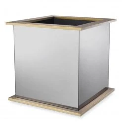 Vandenberg - Planter Moorea Br Brass Finish Smoke Mirror