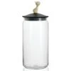 Alessi - Mio Cat Food Jar Black 1 Alessi - Mio Cat Food Jar Black -watering can shop 936322 Large